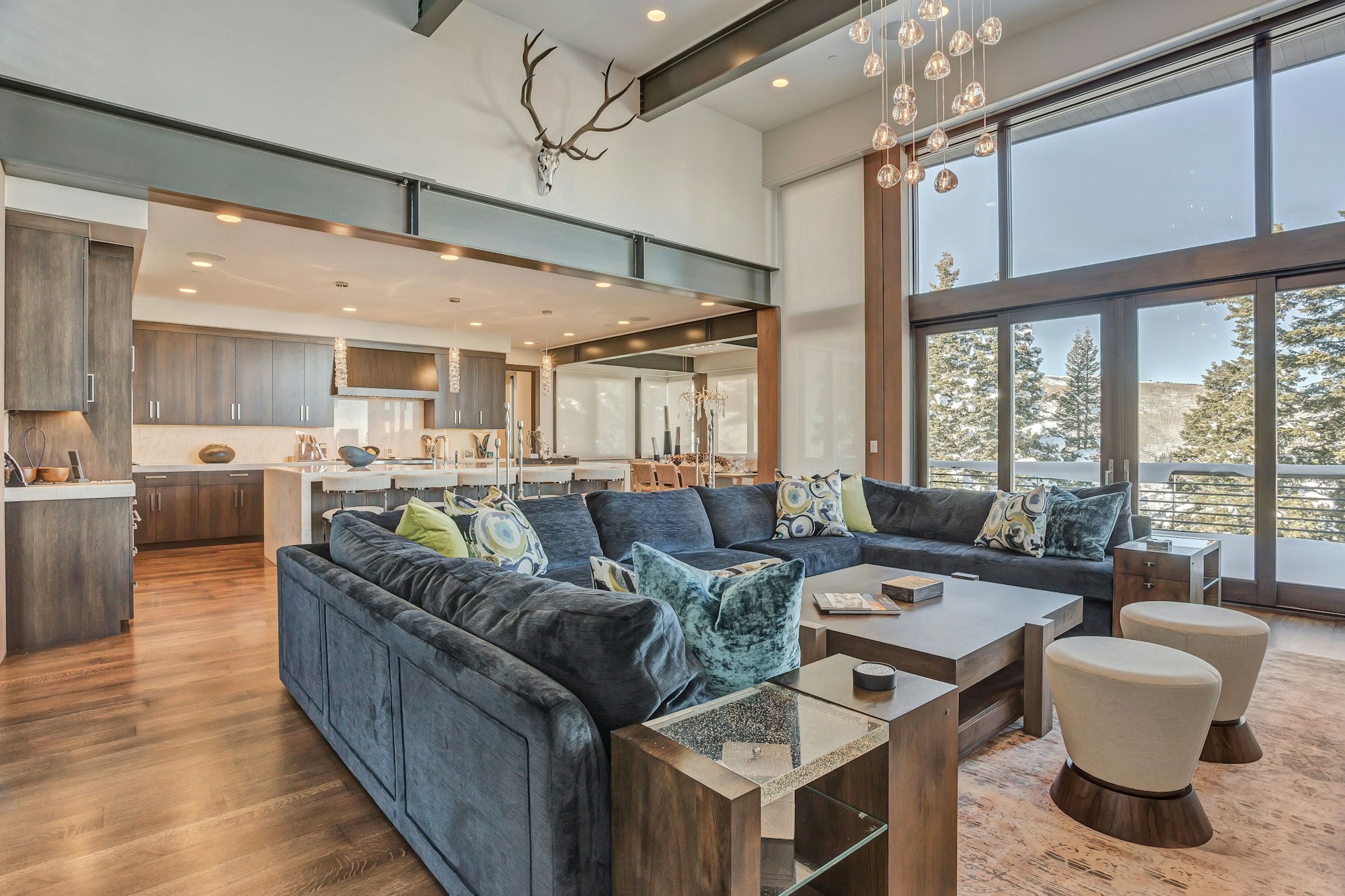 Private Six Bedroom Home - Living Area