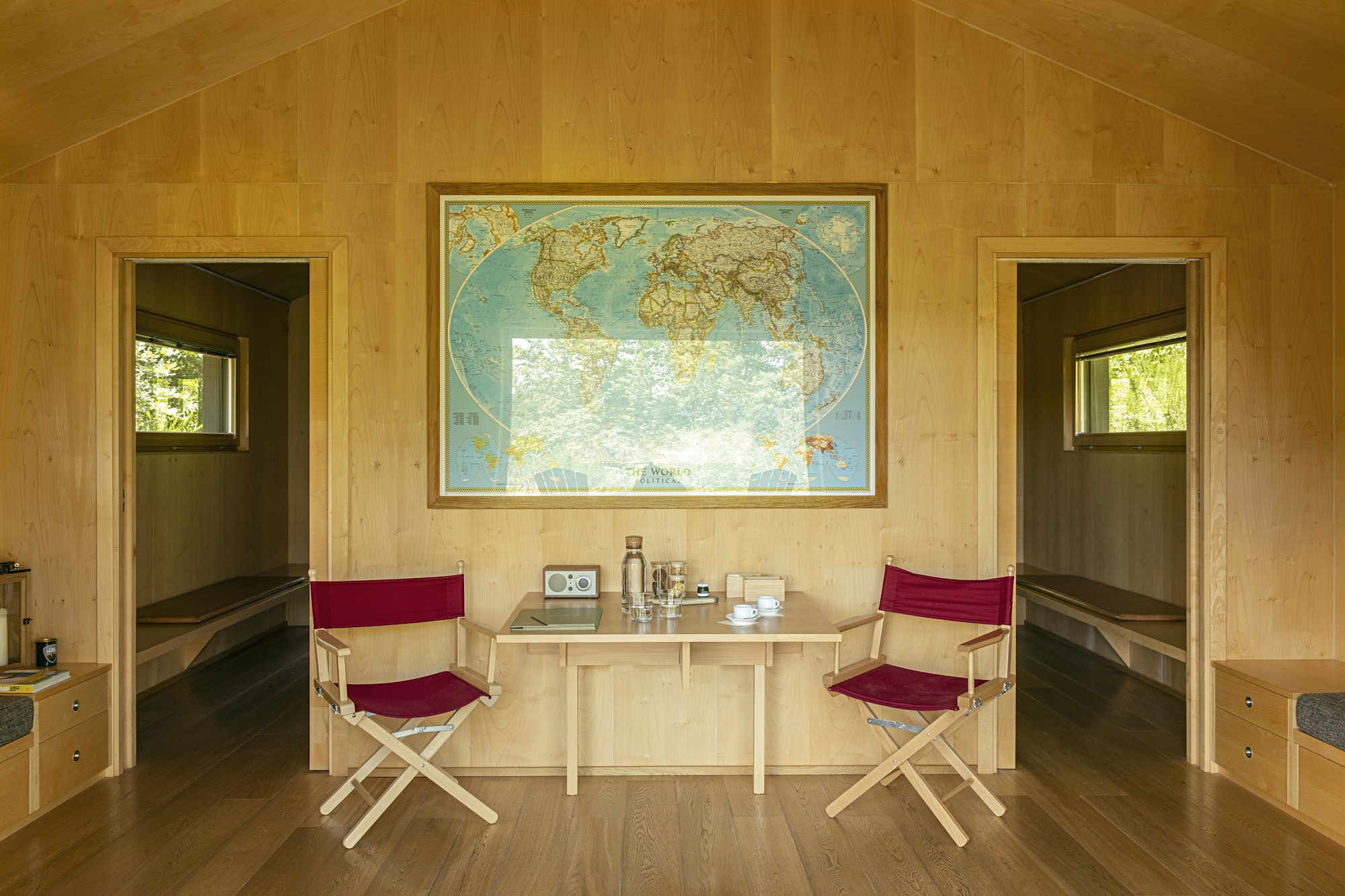 Eco-Lodge Double Twin - Dining Area