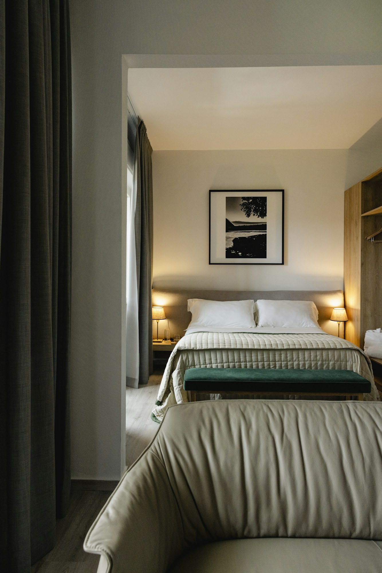 Junior Suite Garden View with Terrace - Bedroom