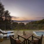 Hilltop Exterior Deck Dusk