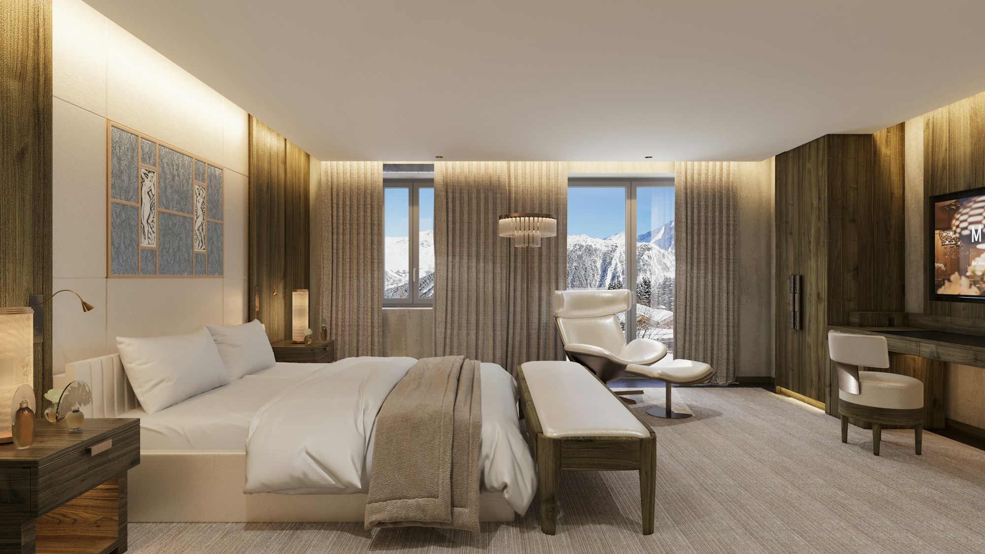 Lalique Exclusive Suite - Master Bedroom