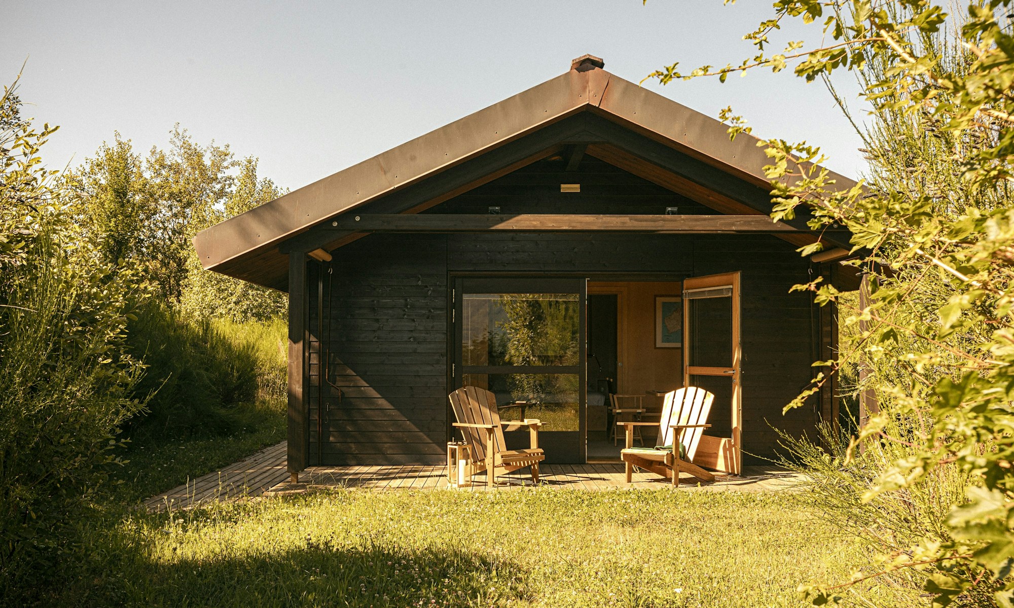 Eco-Lodge Double - Terrace & Garden
