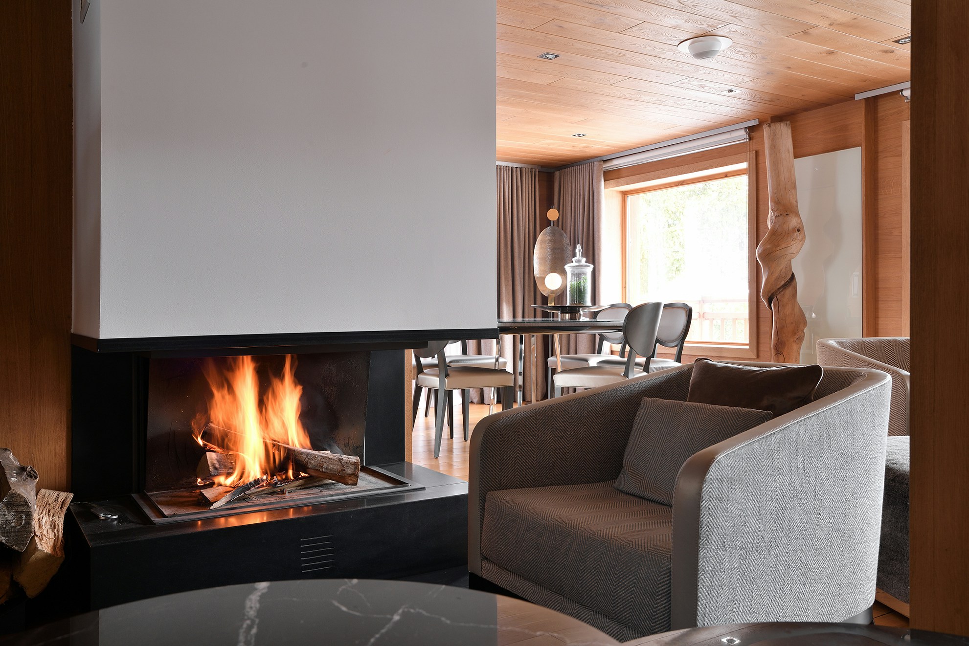 CHALET TIMELESS - Living Area