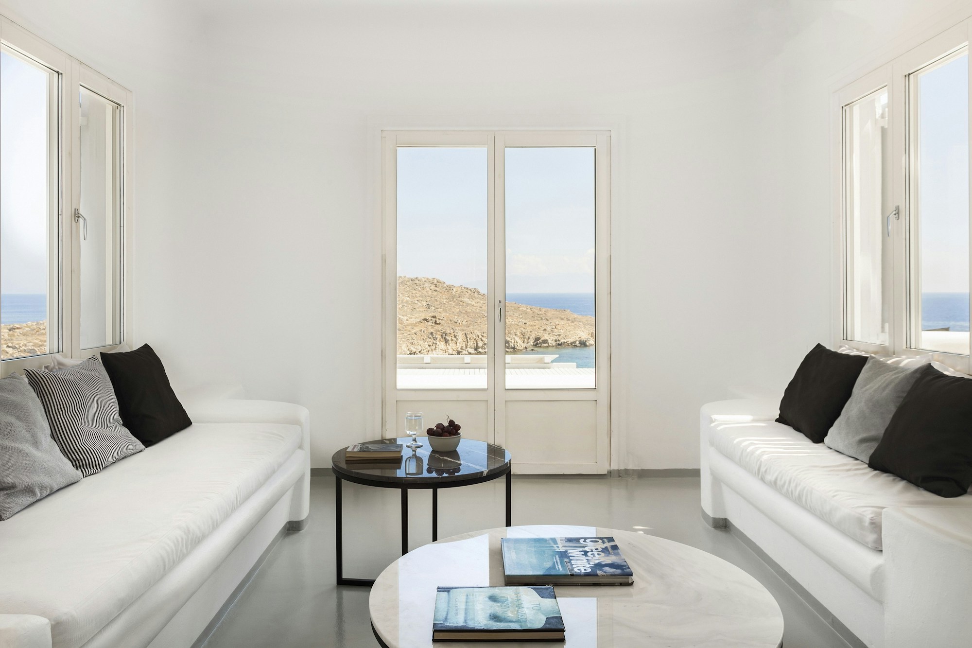 Signature Seaview Jacuzzi Villa - Living Area