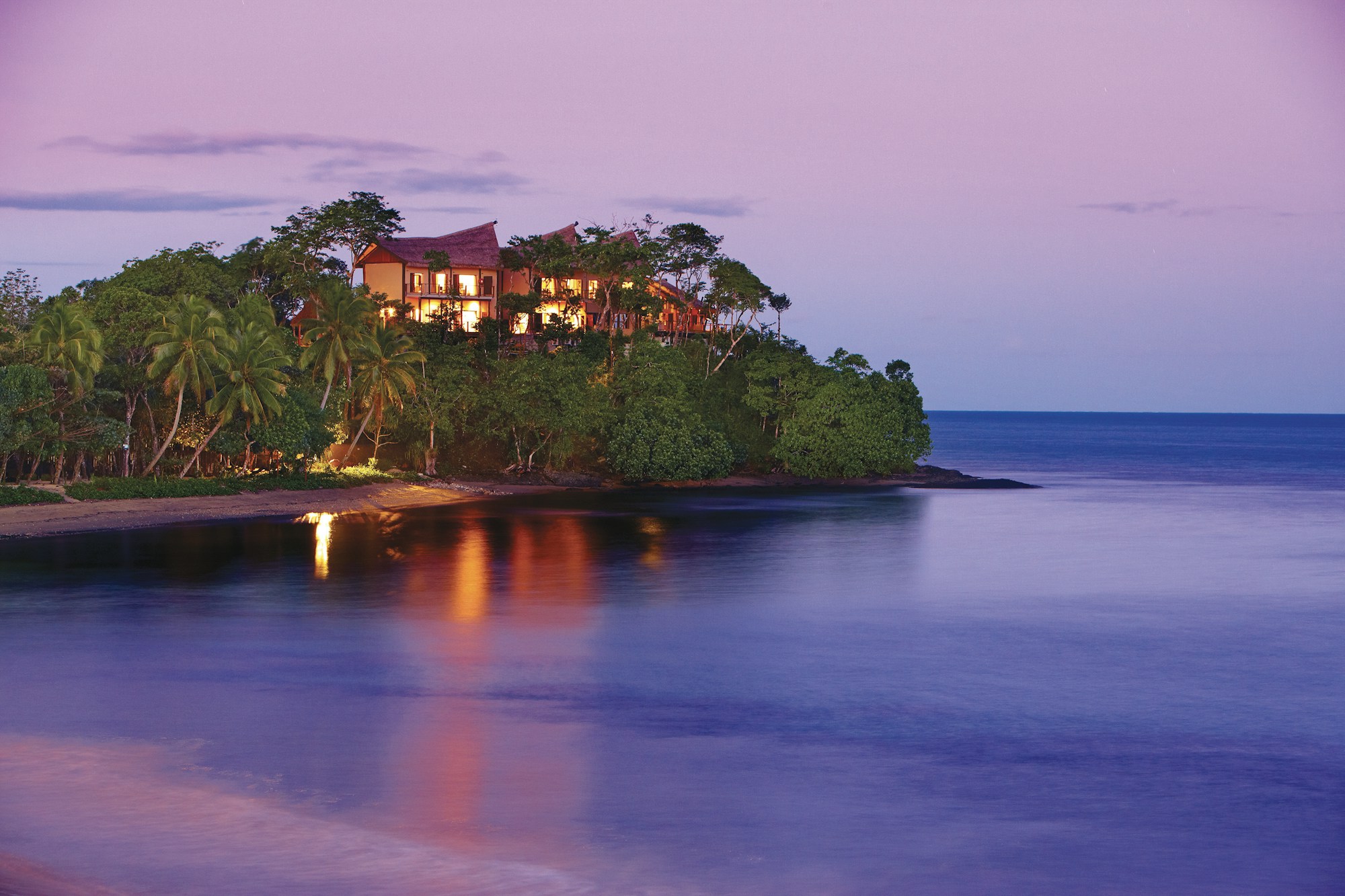 3BR Grand Hilltop Residence - Evening Exterior