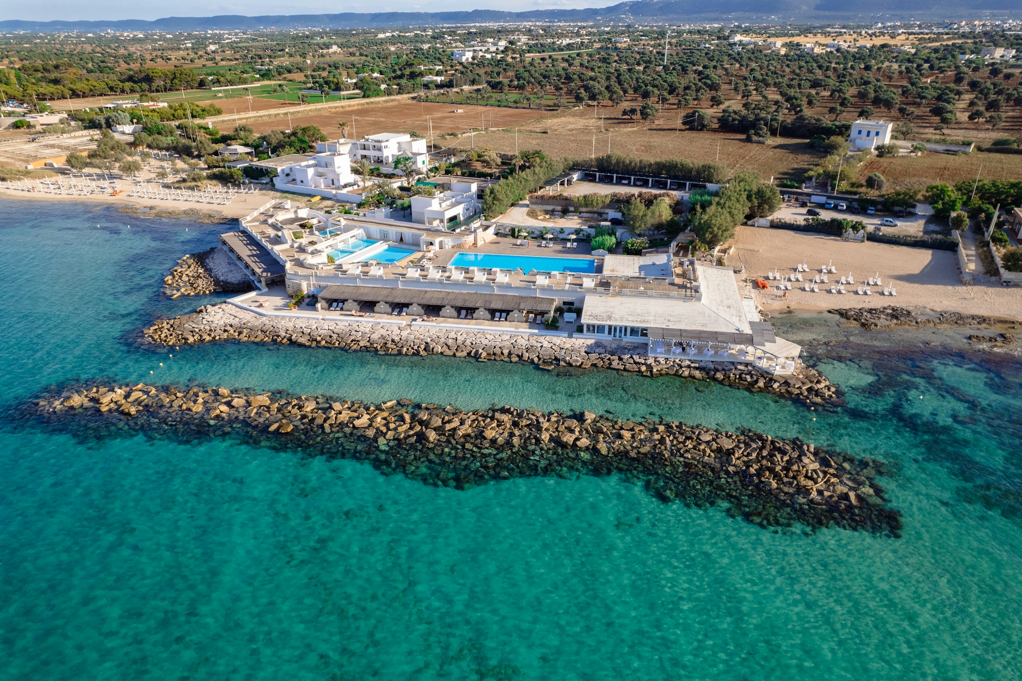 La Peschiera Aerial View