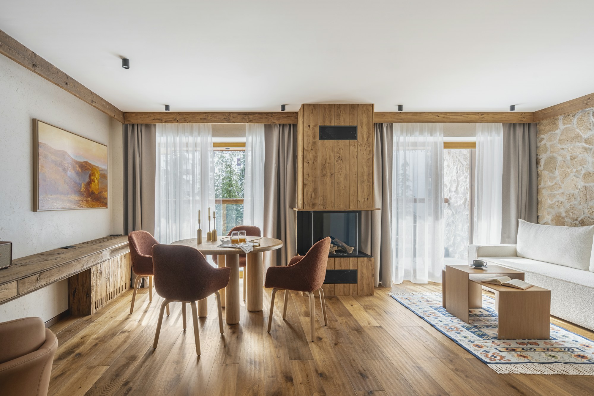 Prestige Chalet - Living Area