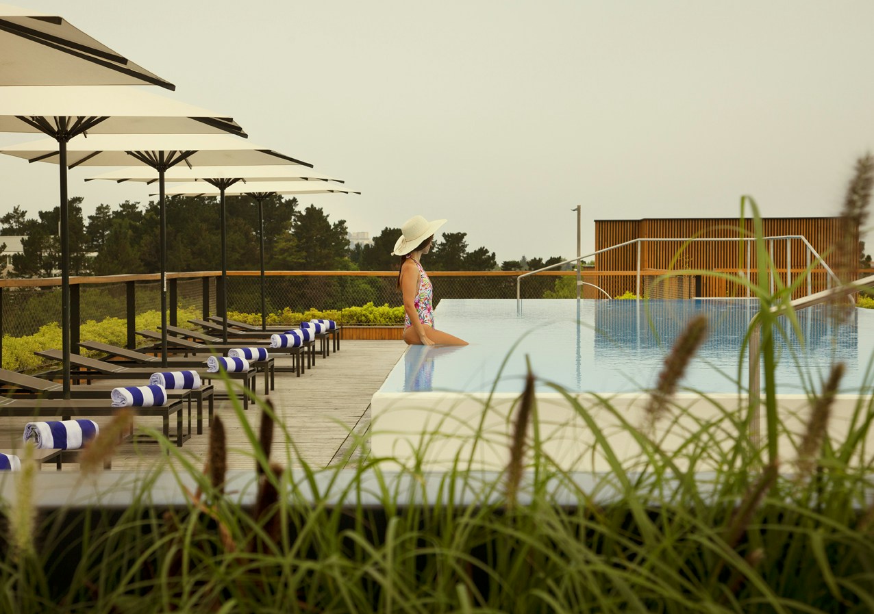 Pool In The Evening