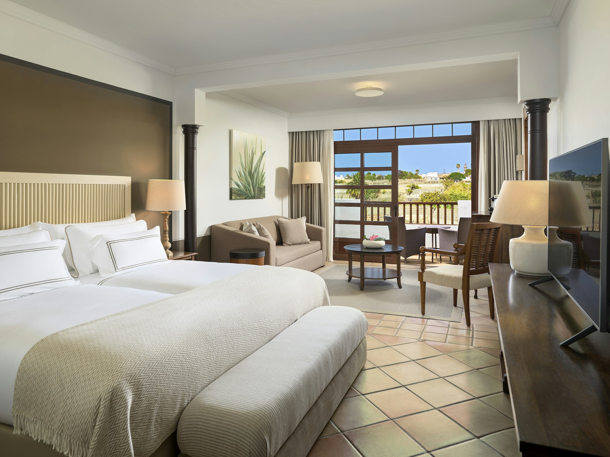 Junior Suite Town View - Bedroom
