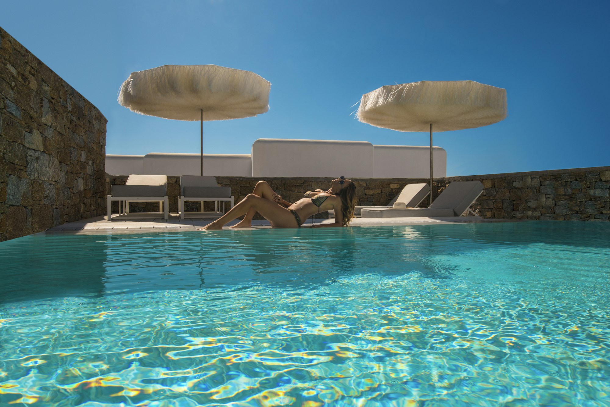 Eccentric Suite Pool Outdoor Area