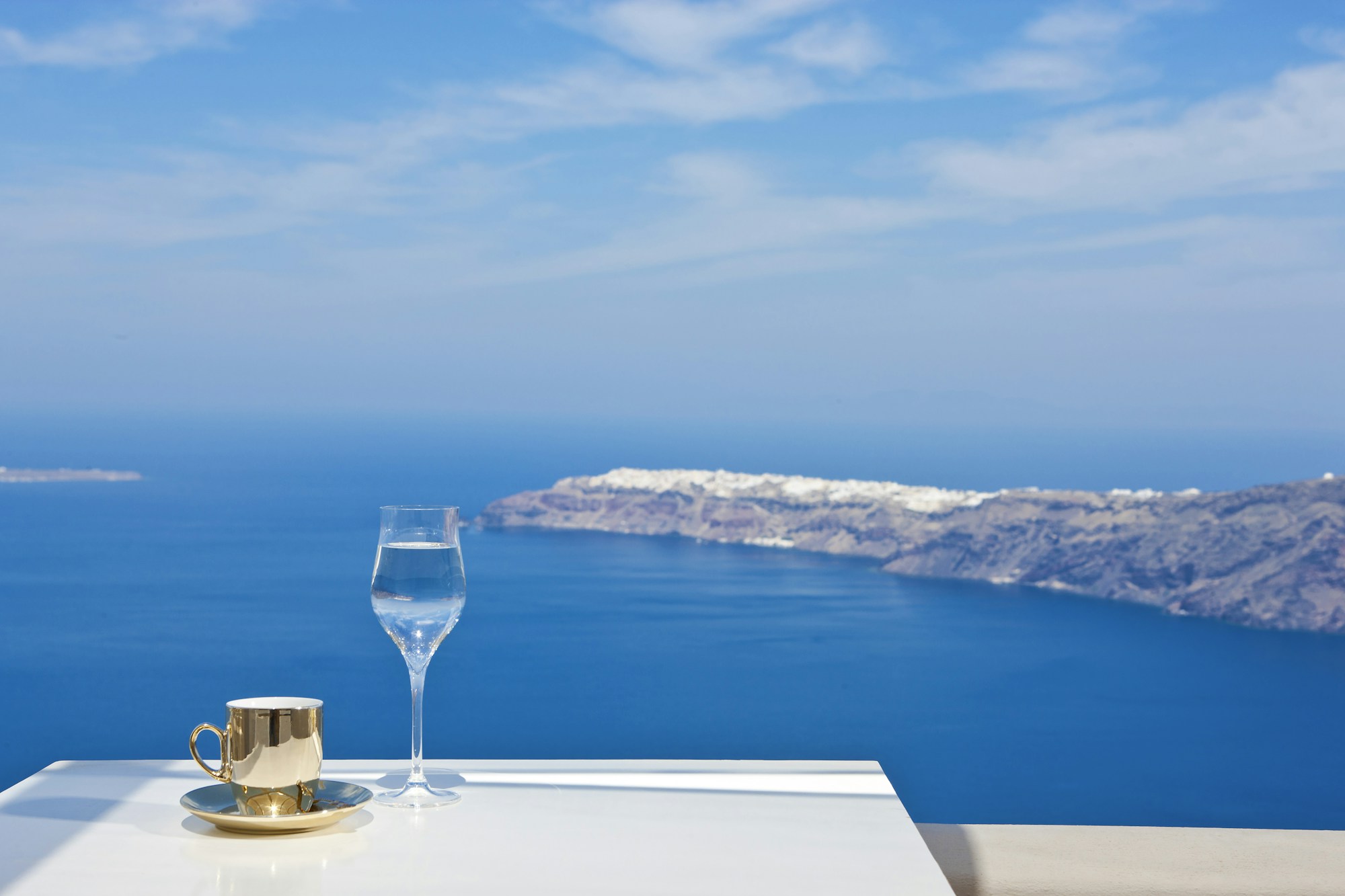 Veranda with Caldera Views