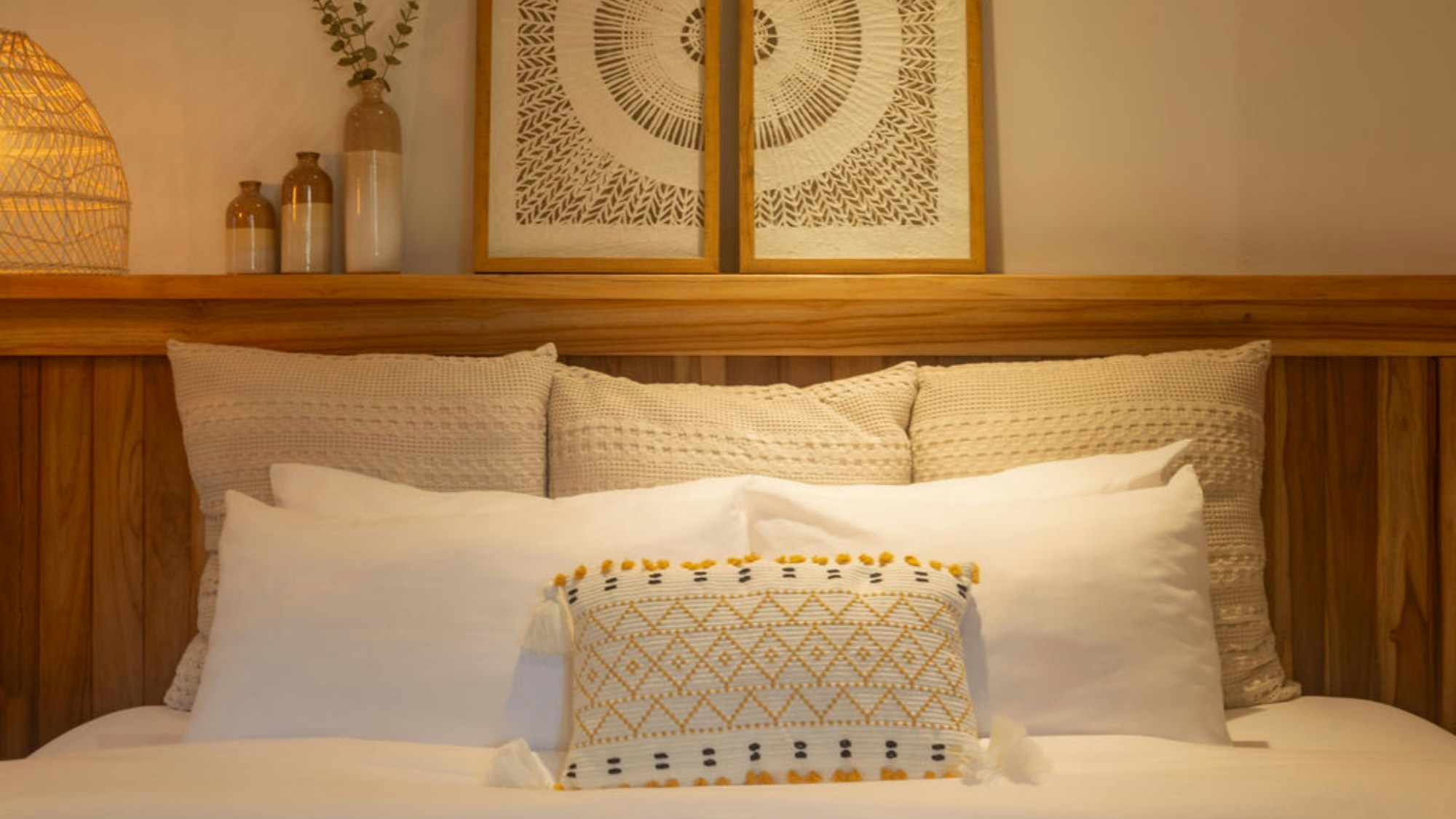 Casa Antigua Oceanview Cabaña - Bedroom
