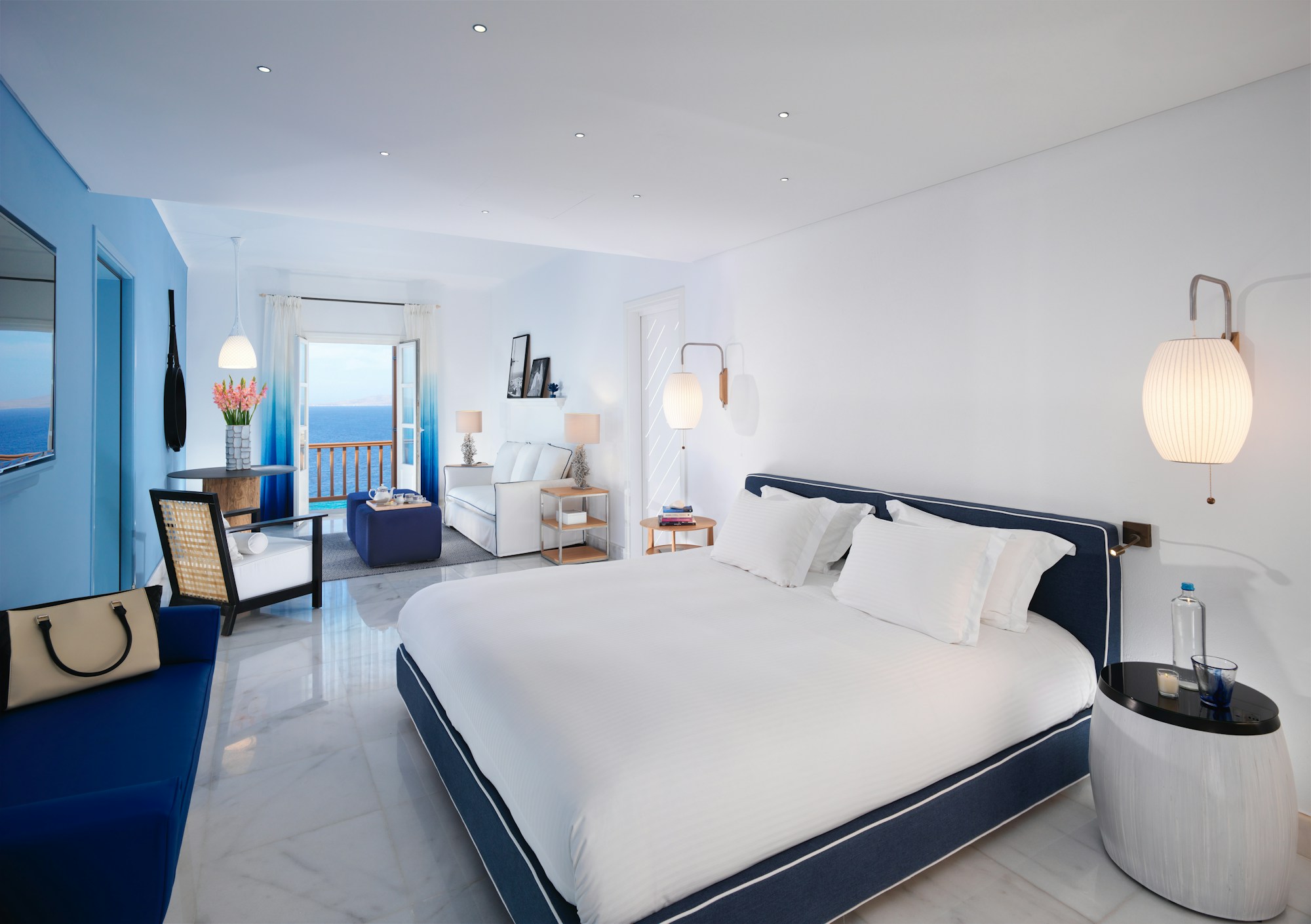 Executive Suite Sea View - Bedroom