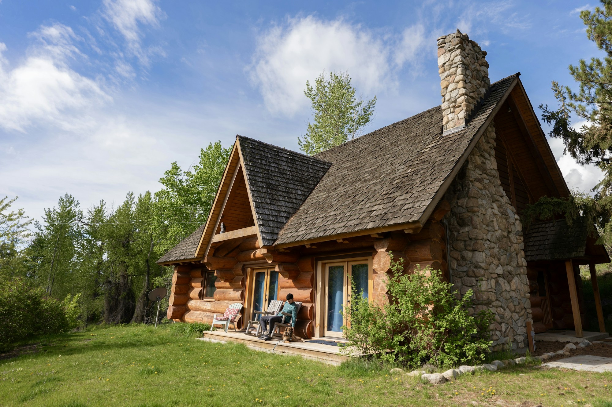 The Two Bedroom Creek Cabin