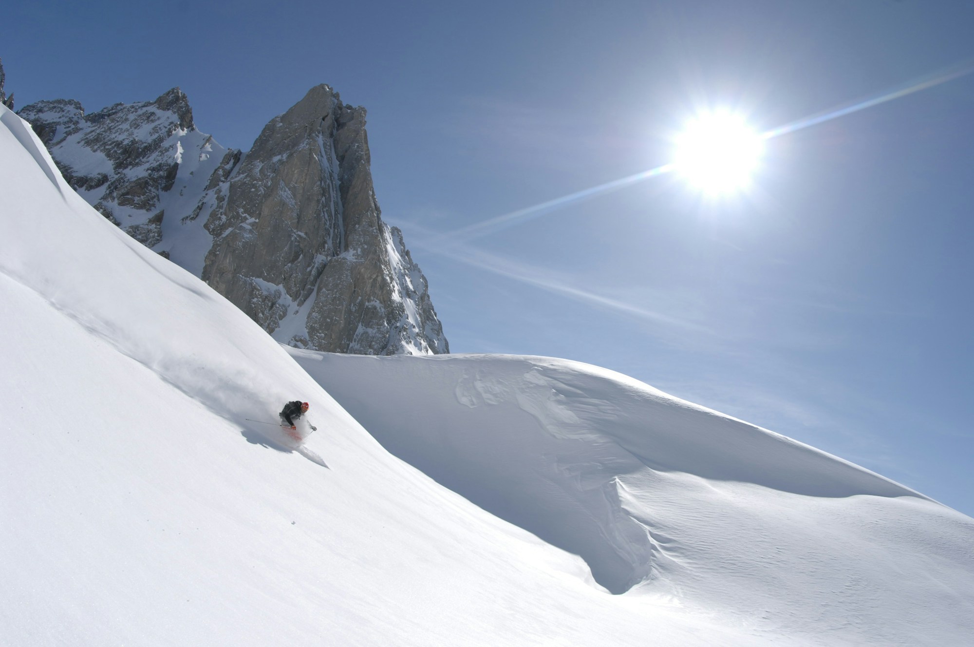 Powder Skiing