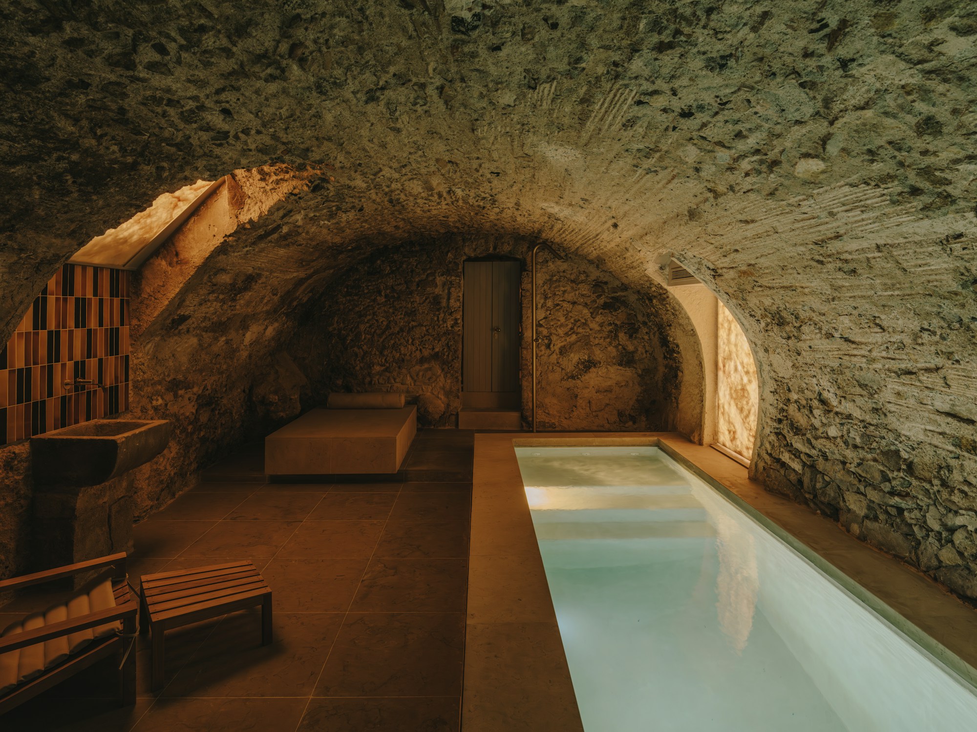 Pool at La Cova d'Aigua