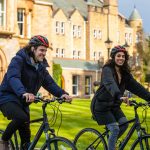 Cycle through the grounds