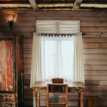 Overwater Villa - Upcycled Wardrobe Desk and Chair