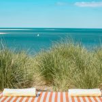Sunbeds with Ocean View