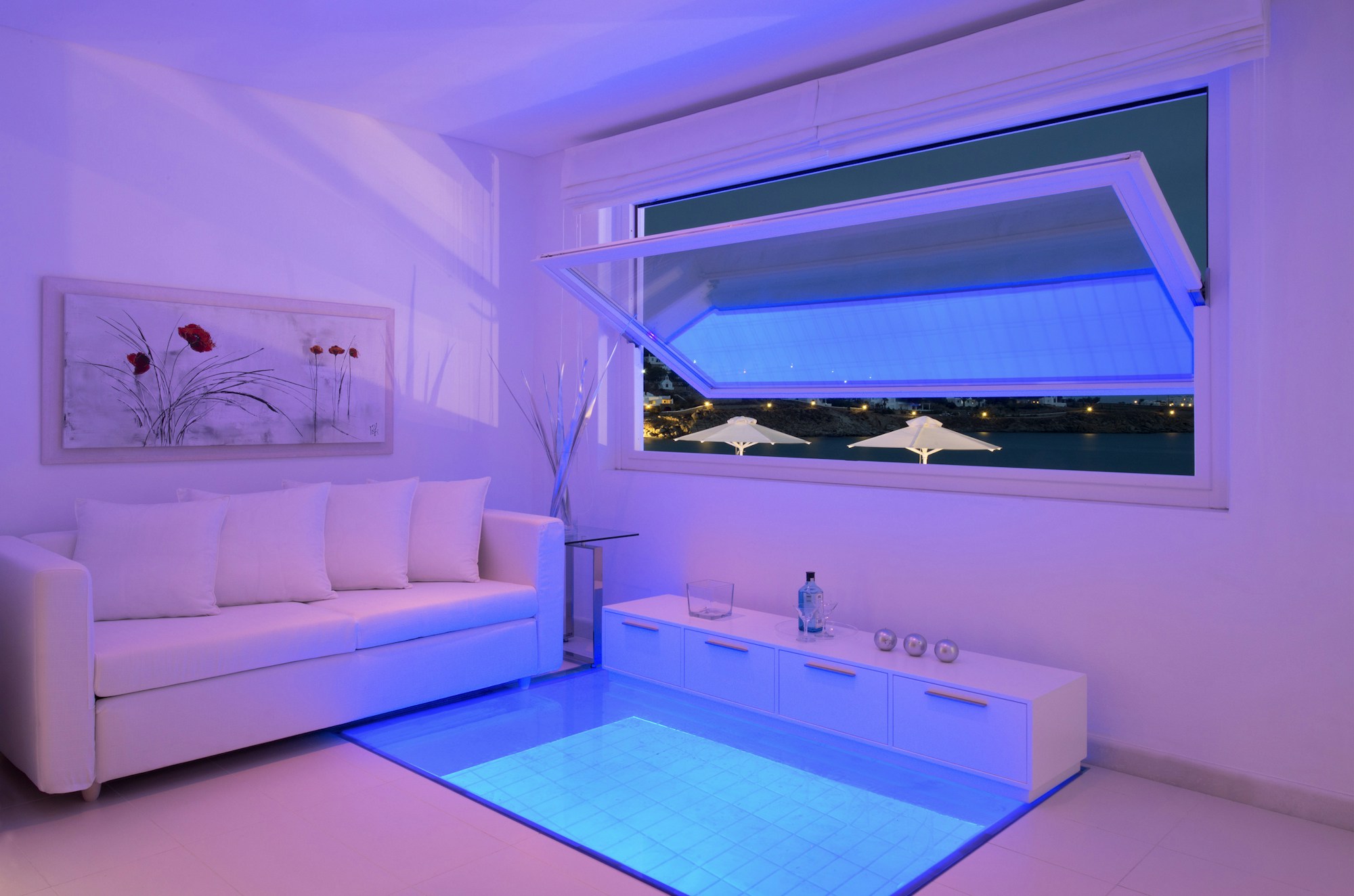 Prince Pool Villa Living Room