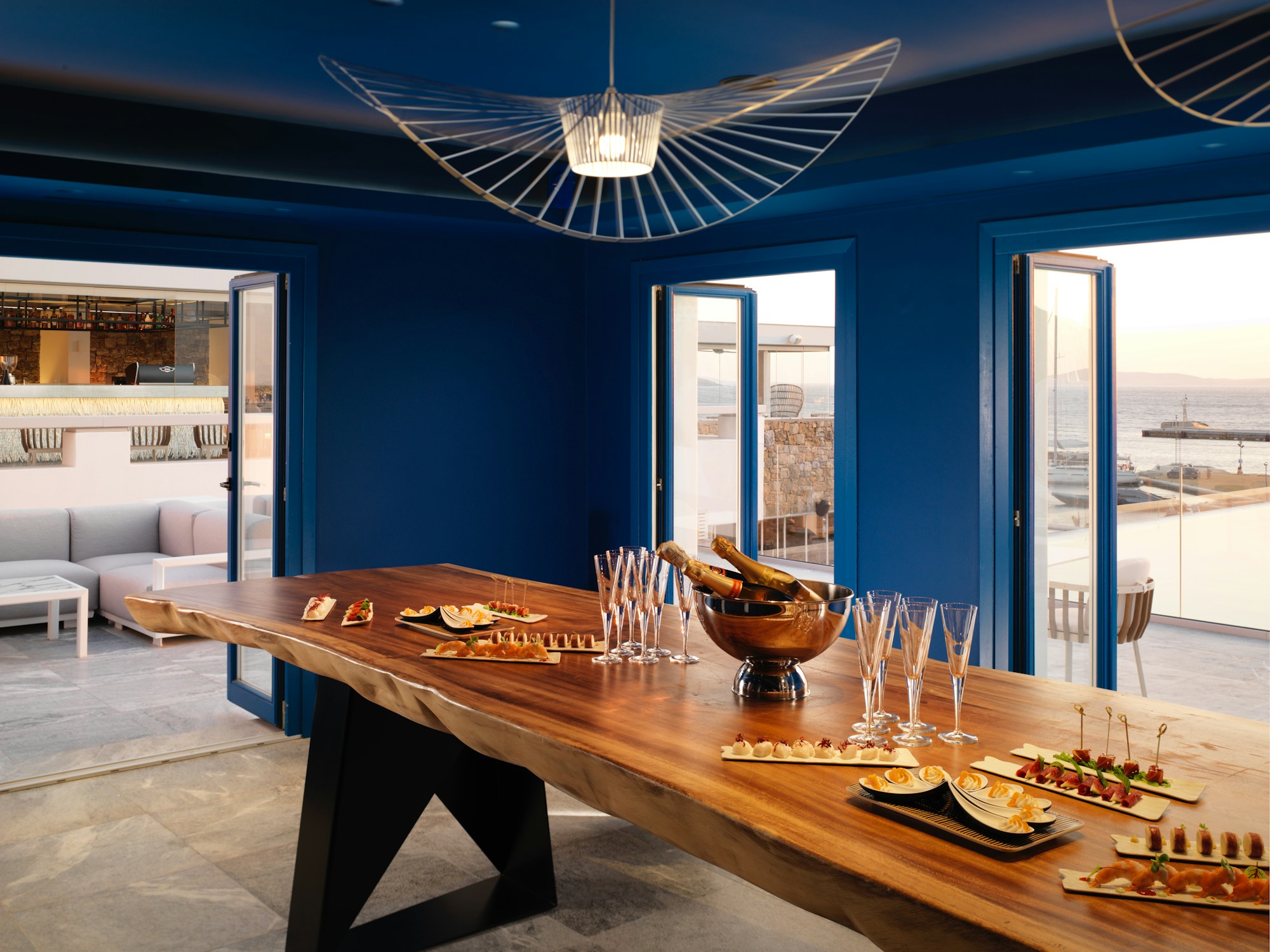 Blu Room Wine Tasting