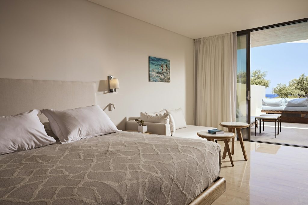 Olives and Sea Villa Private Pool Sea View - Bedroom