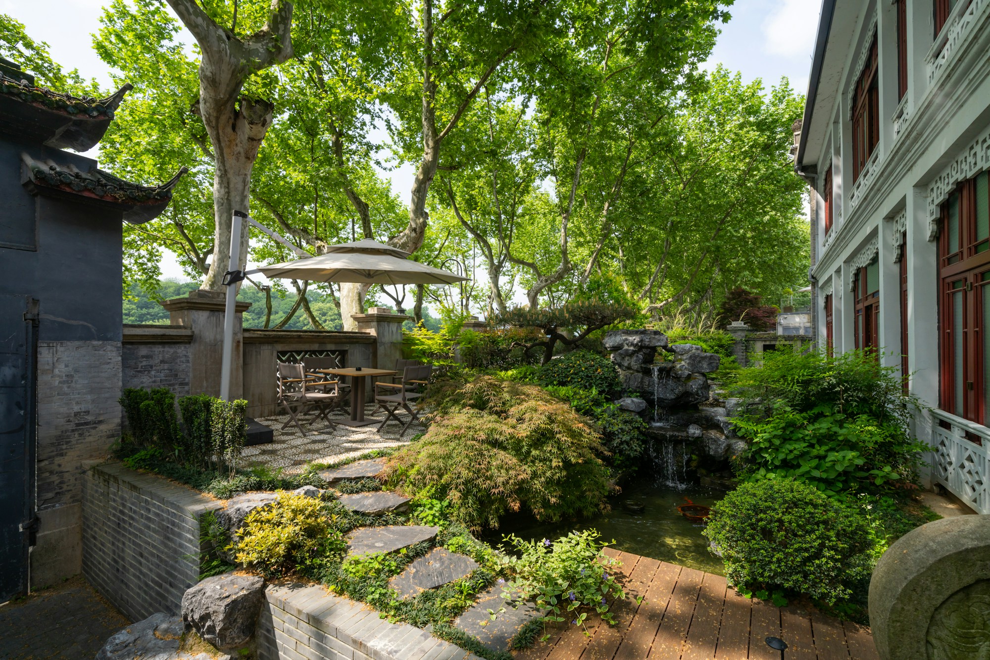Shuang Qing Tai Suite - Garden