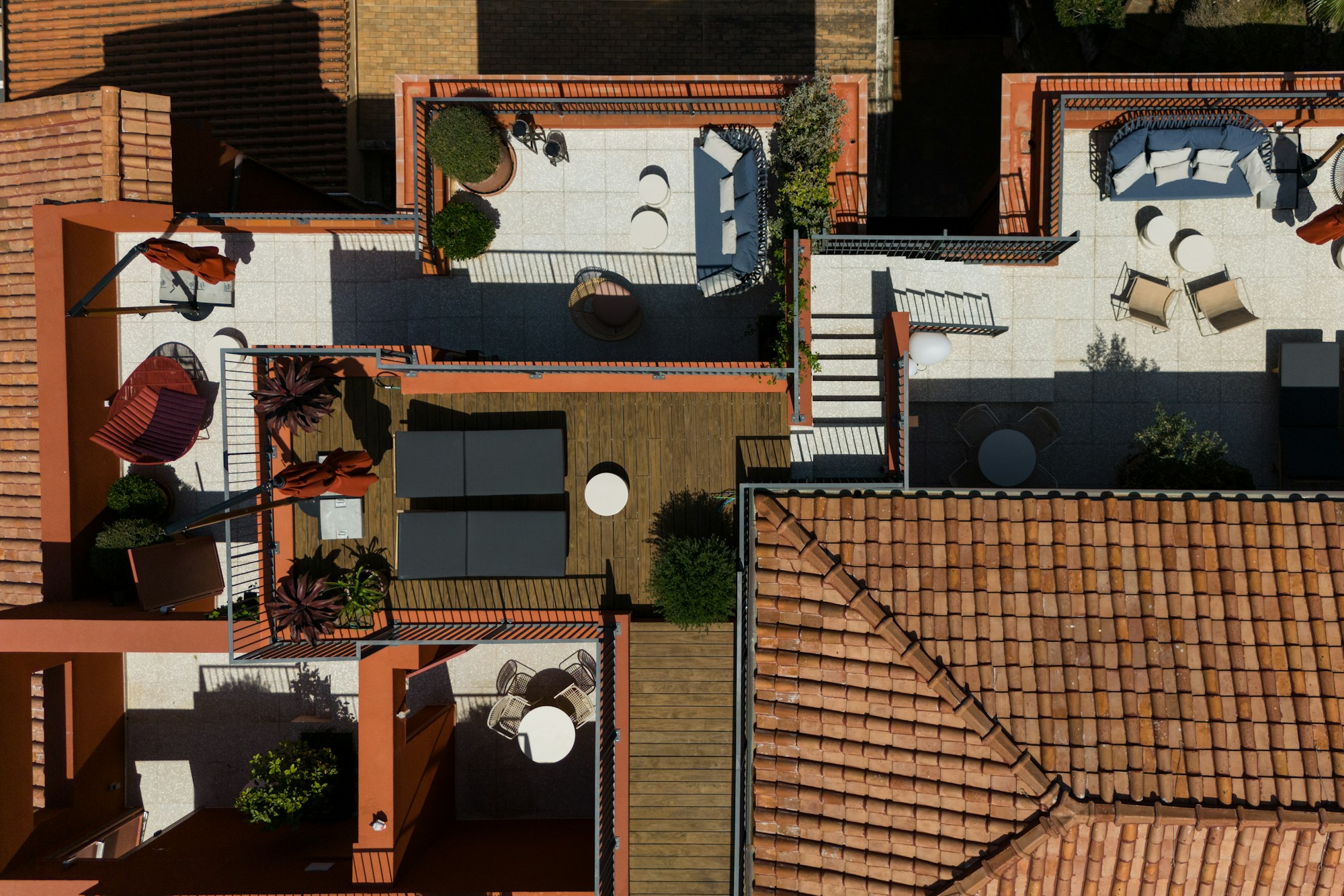 Erasmo Panoramic Sea View Terrace Suite - Aerial View