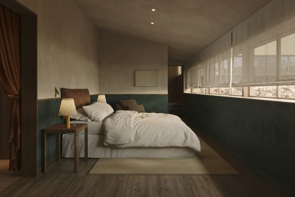 Cloister Attic Suite - Bedroom