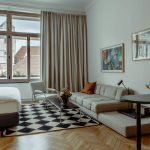 Double Room Large - Living Area