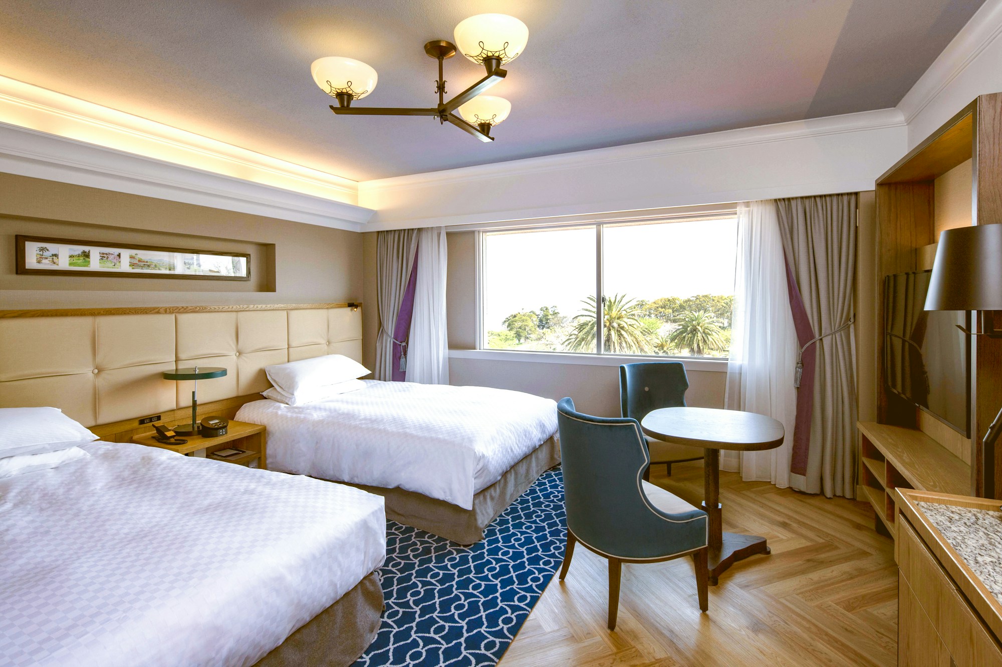 Ocean View Corner Twin - Bedroom
