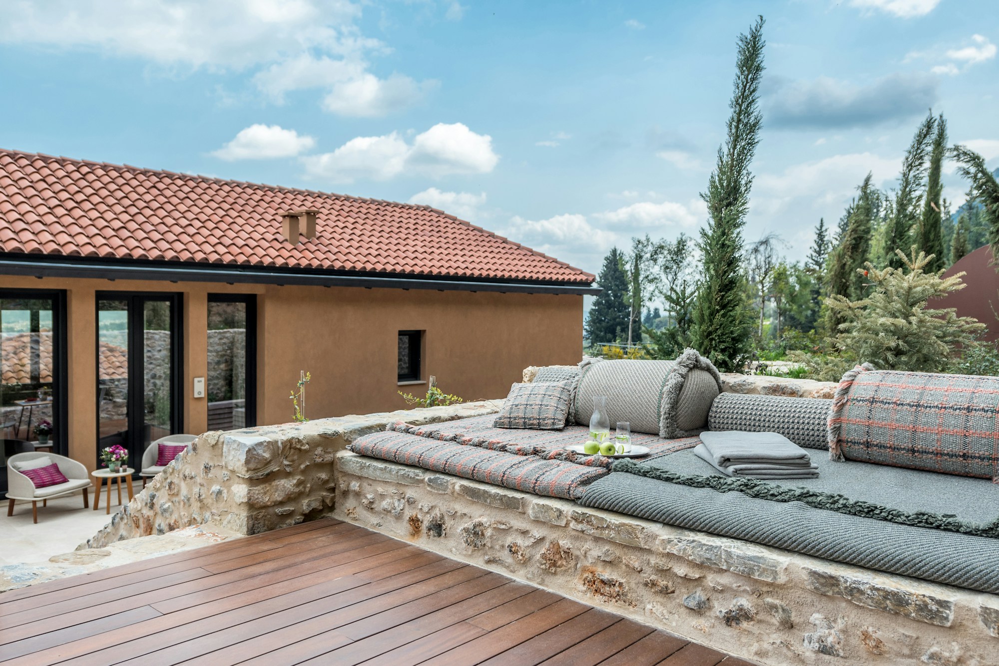 Byzantium Suite Outside Rest Area