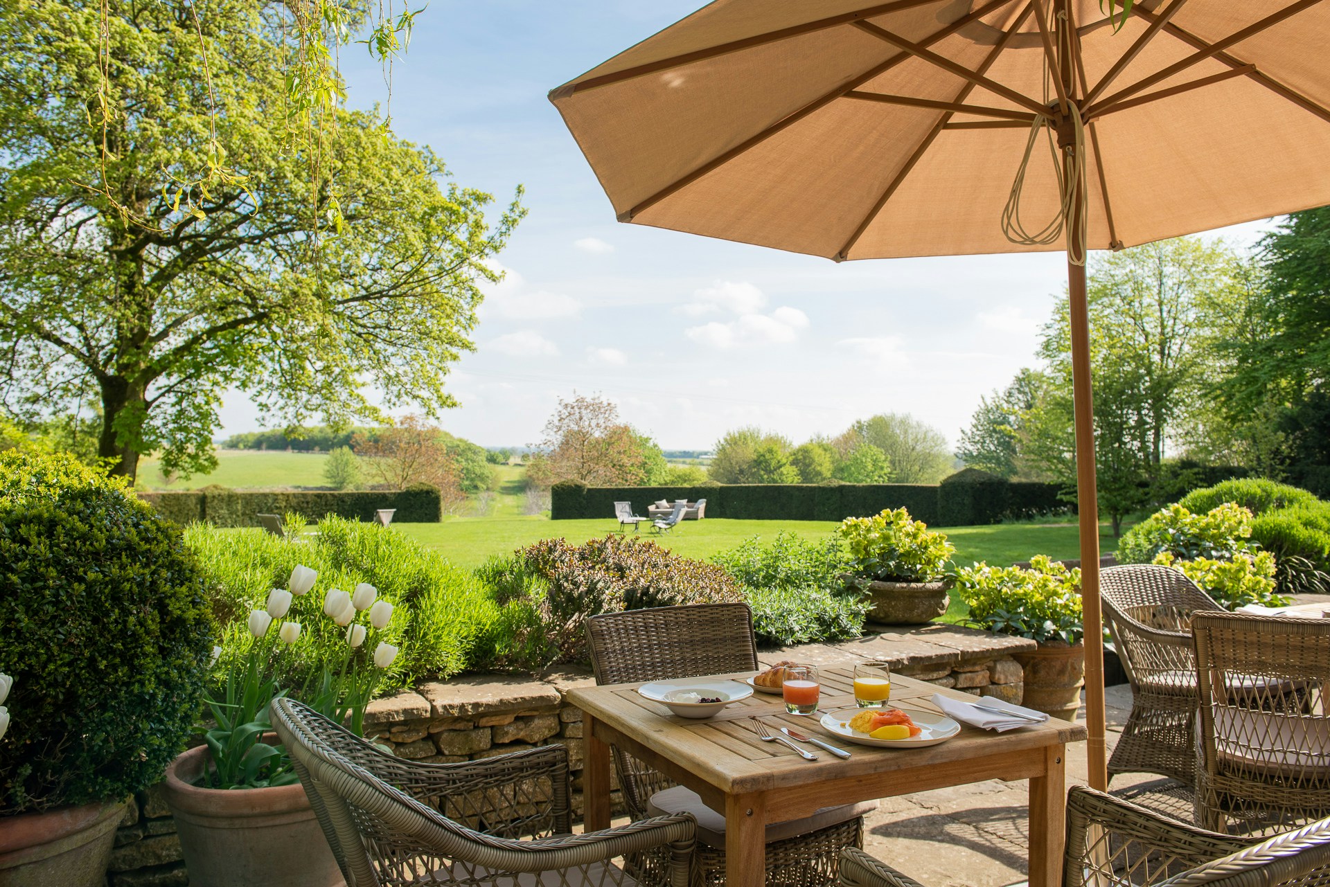 Breakfast On Terrace