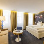 Double Junior Suite - Bedroom & Living Space