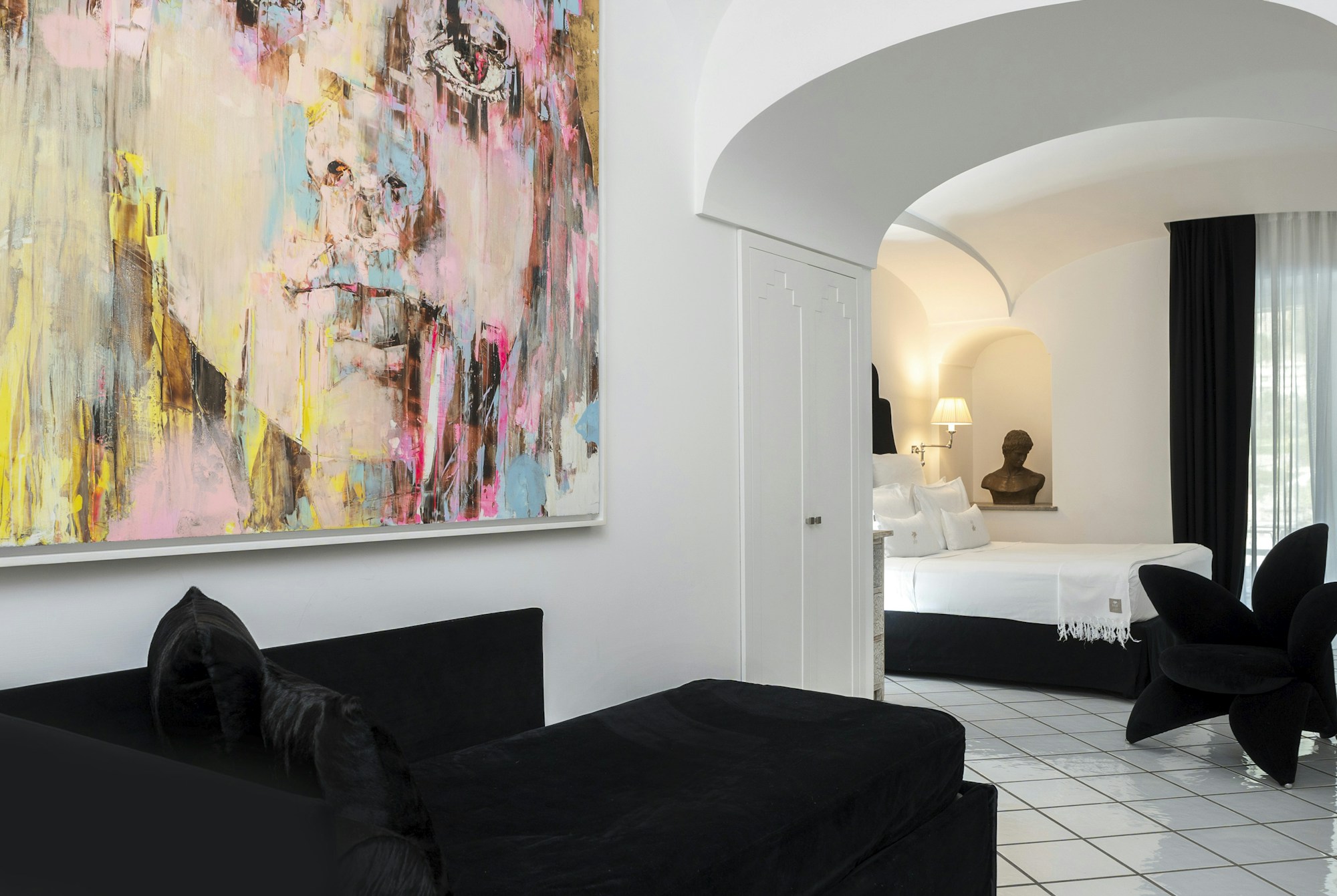 Art Junior Suite - Lounge & Bedroom