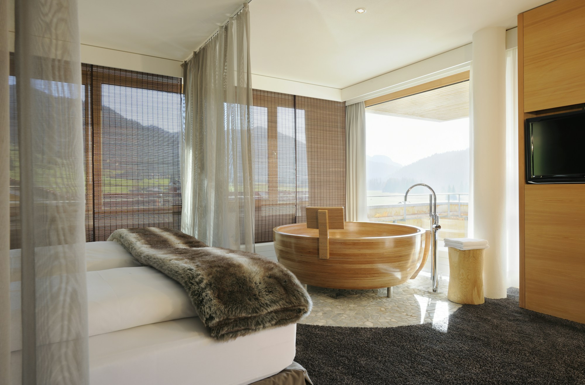 Adlerhorst Suite Tal / Adlerhorst Valley Suite - Bedroom