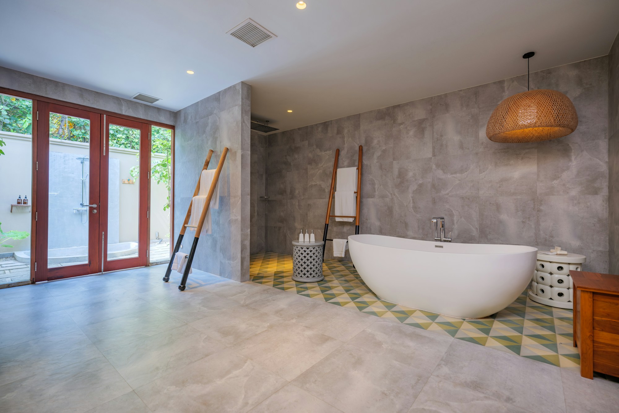 Two Bedroom Beach Pool Villa - Bathroom