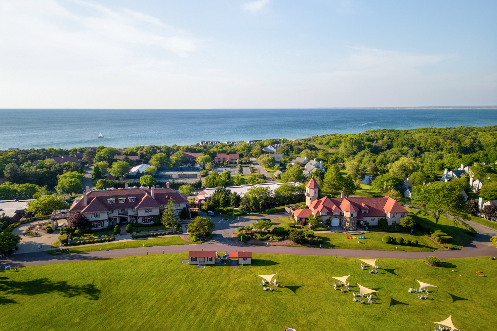 Mansion Aerial