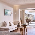Classic Studio Private Pool Sea View - Living Area