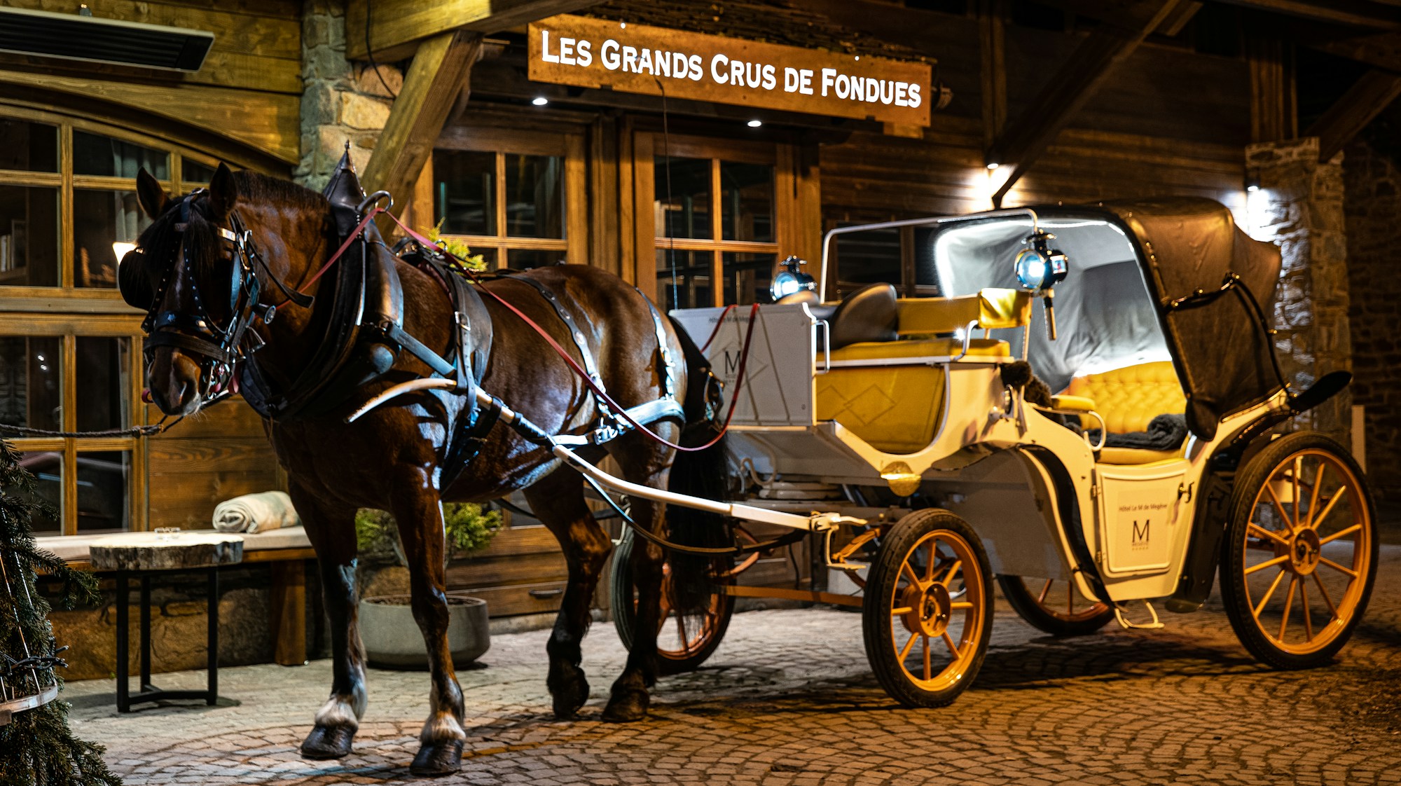 The M de Megeve's Caleche