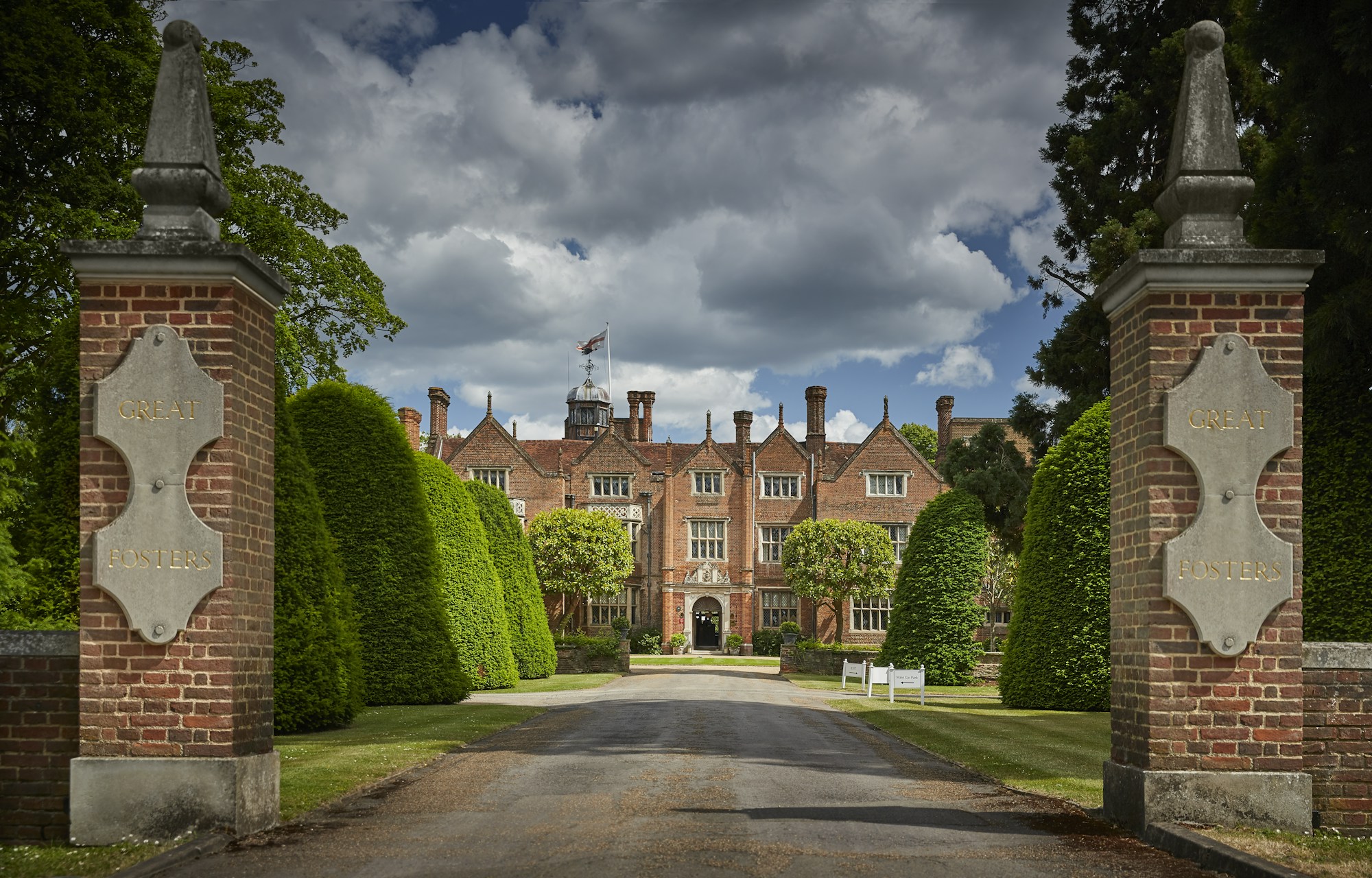 Great Fosters - entrance