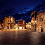 Overlooking via Mazzini and the Arena