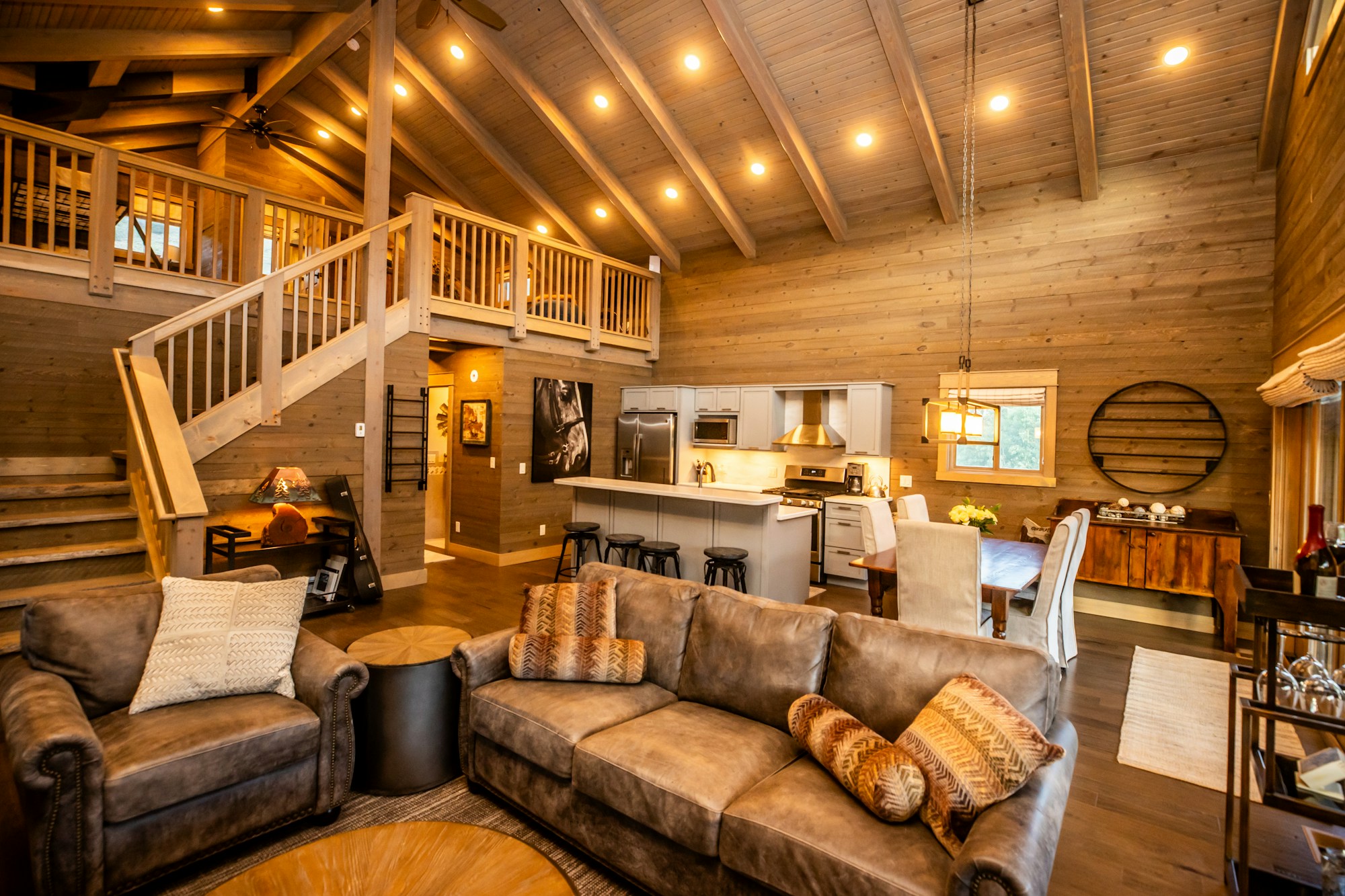 Bent River - Living Area