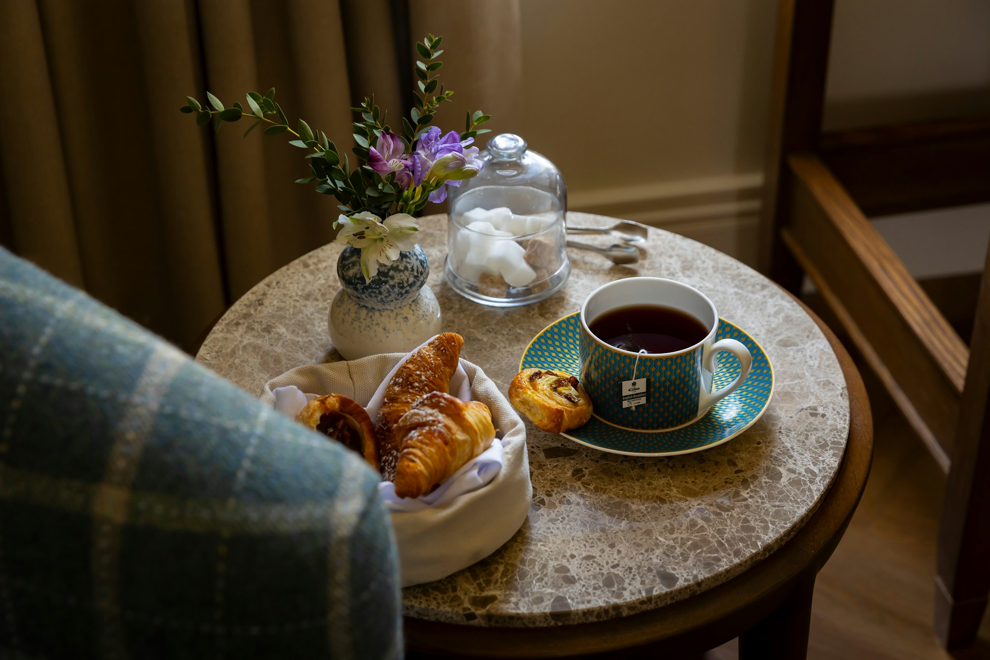 In-room Tea and Pastries