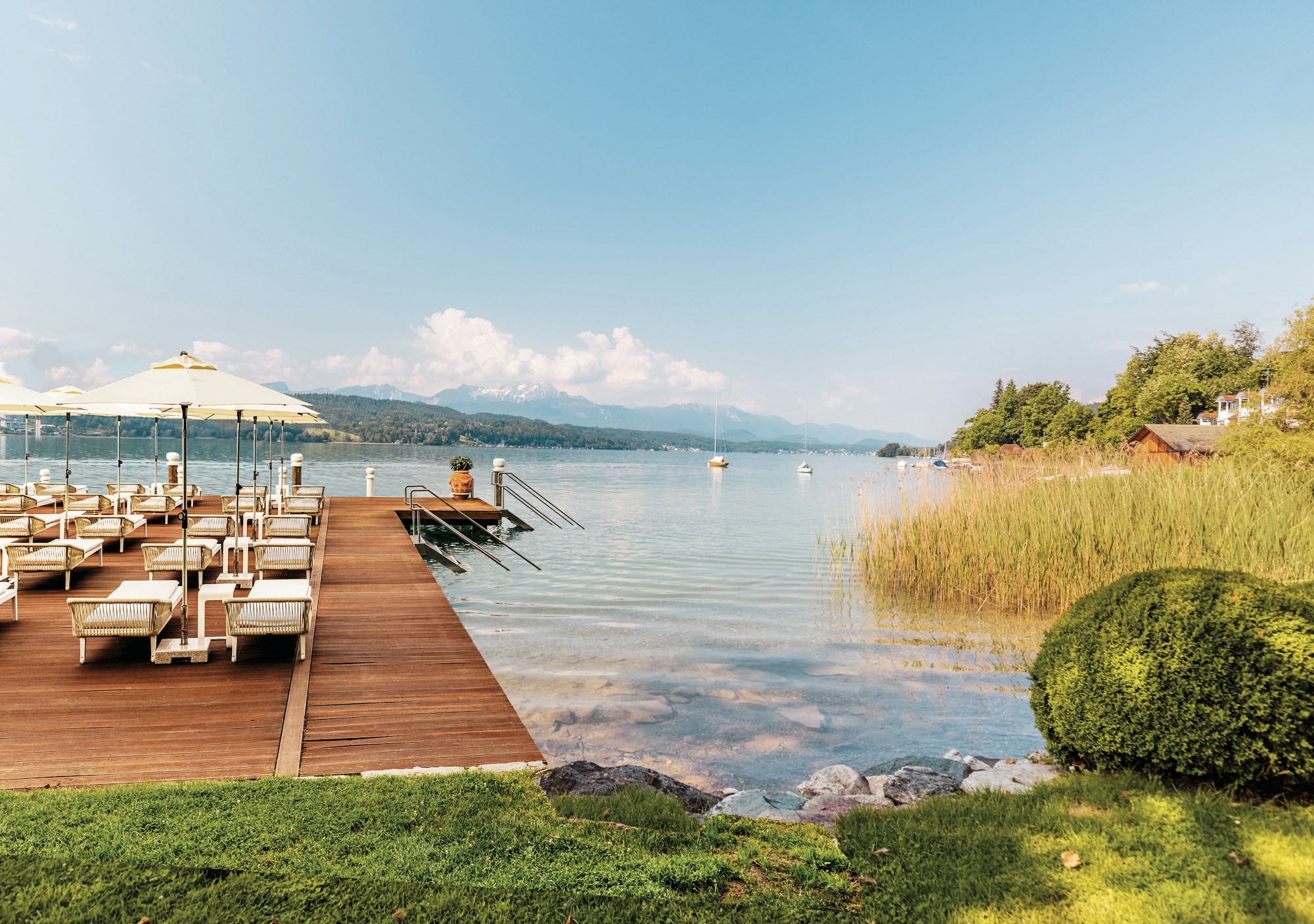 Private Beach with Sundeck