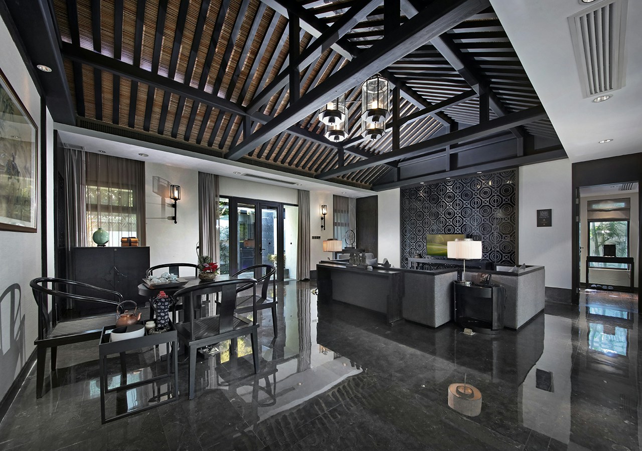 Floating Clouds Villa Living Room