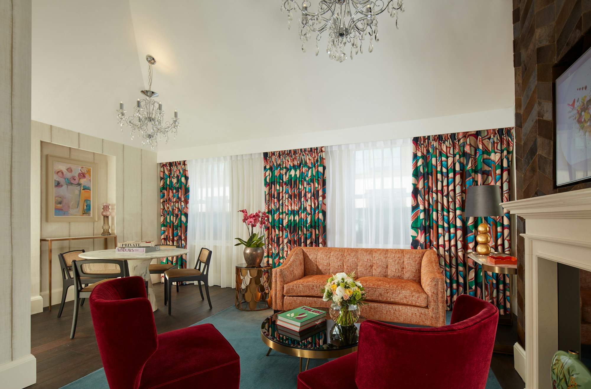 Penthouse Suite - Living Area