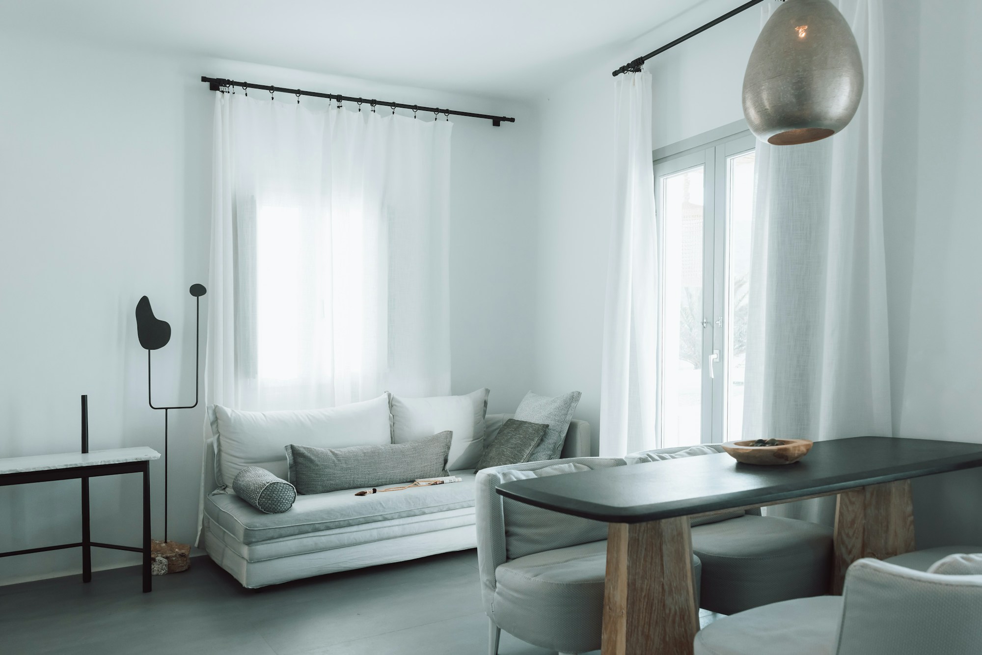 Ammos Suite - Living Area