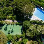Pool and Tennis Court