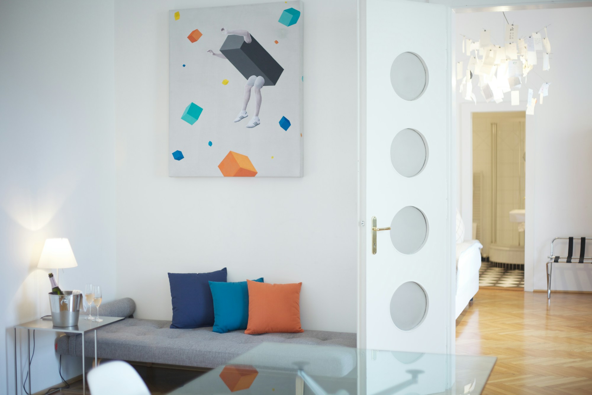 Suite XL - Bosendorfer Suite Living Area